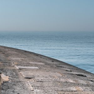 The Cobb and sea at Lyme Regis 13_06_21 2 pano