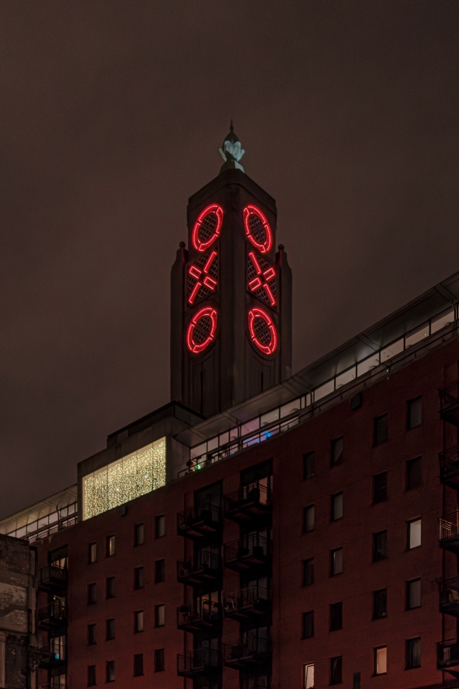 OXO Tower, night