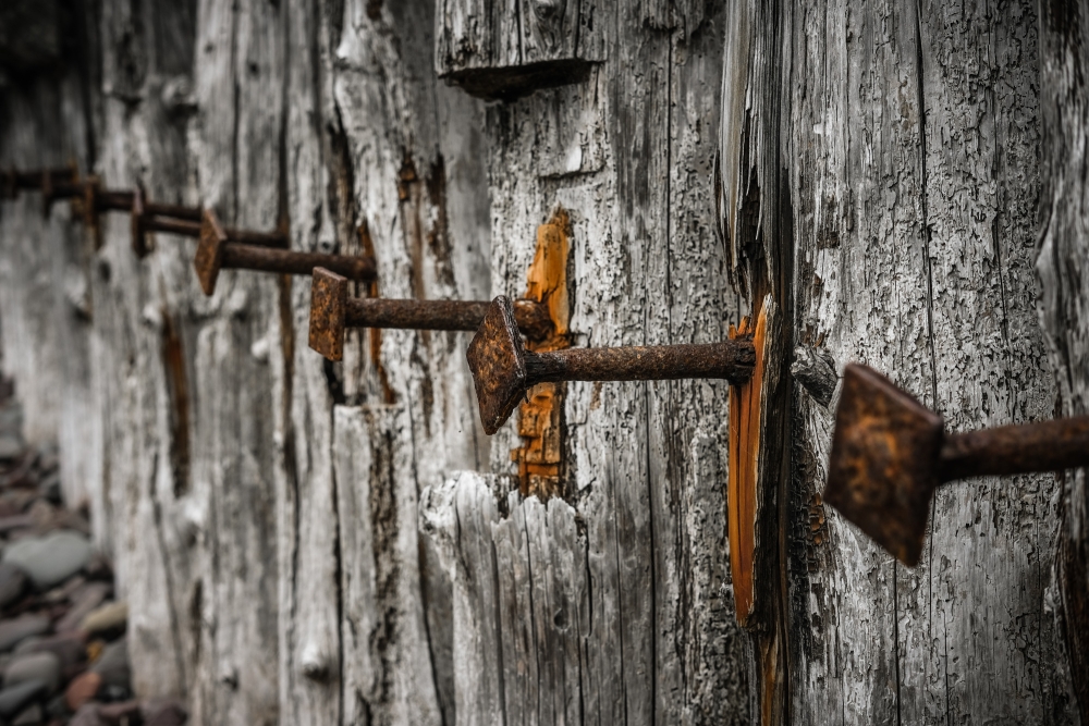 Weathered Groyne Bolts