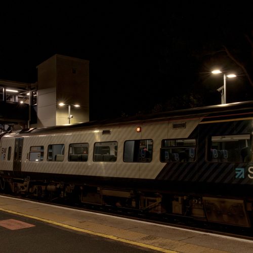 Night Station Train 1