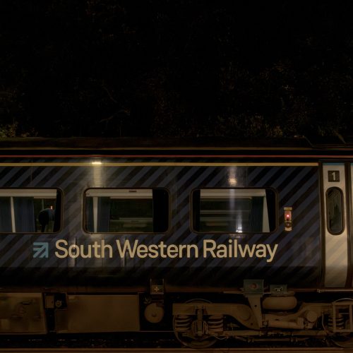 Night Station Train 2