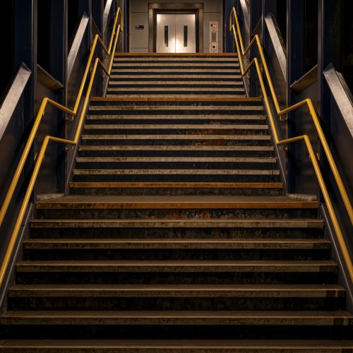 Night Station Staircase