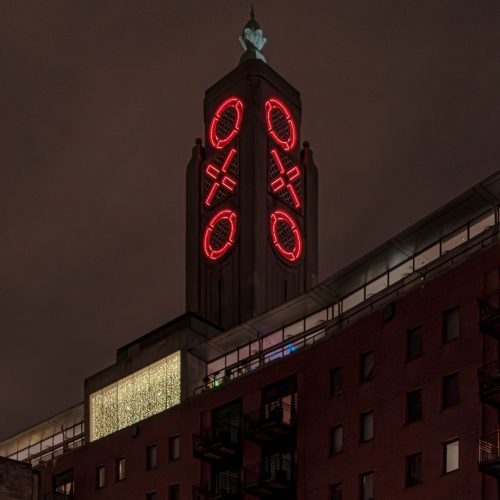 OXO Tower, night