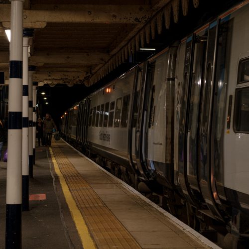 Night Station Arrival