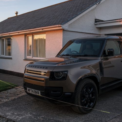 Defender Sundown, Cape Cornwall