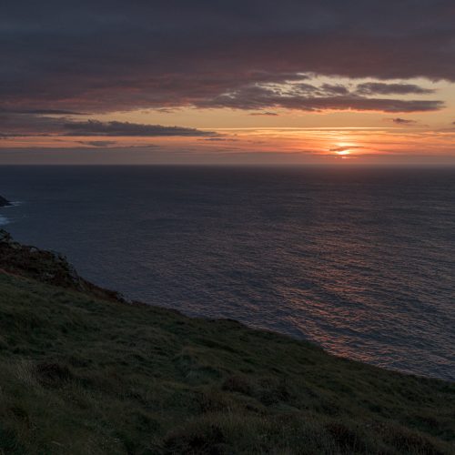 Botallack Cliff Sunset