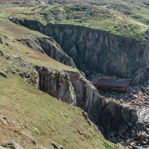RMS Mülheim Wreck From Mayon Cliff